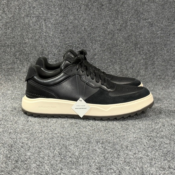 Cole Haan GrandPrø Crossover Waterproof Golf Shoe Mens 10 Black Leather Athletic main image 12